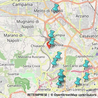 Mappa Via Ramaglia, 80145 Napoli NA, Italia (2.85333)