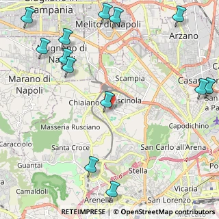 Mappa Via Ramaglia, 80145 Napoli NA, Italia (3.31846)