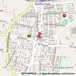Mappa Corso Vittorio Emanuele II, 38, 70010 Sammichele di Bari, Bari (Puglia)