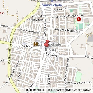 Mappa Corso Vittorio Emanuele II, 40, 70010 Sammichele di Bari, Bari (Puglia)