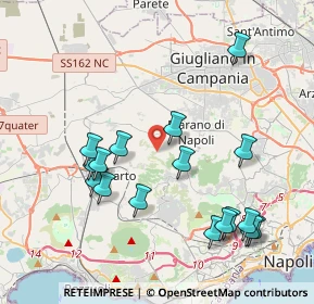 Mappa Via Panoramica, 80016 Marano di Napoli NA, Italia (4.57118)