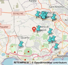 Mappa Via Panoramica, 80016 Marano di Napoli NA, Italia (4.29357)