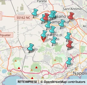 Mappa Via Panoramica, 80016 Marano di Napoli NA, Italia (3.86941)