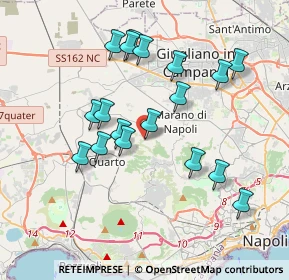 Mappa Via Panoramica, 80016 Marano di Napoli NA, Italia (3.78444)