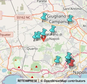 Mappa Via Panoramica, 80016 Marano di Napoli NA, Italia (4.40917)