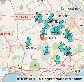 Mappa Via Panoramica, 80016 Marano di Napoli NA, Italia (3.8885)