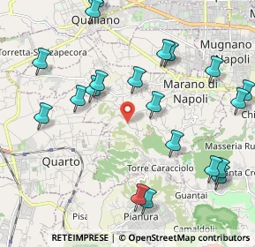 Mappa Via Panoramica, 80016 Marano di Napoli NA, Italia (2.6245)