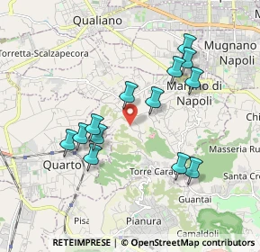 Mappa Via Panoramica, 80016 Marano di Napoli NA, Italia (1.86923)