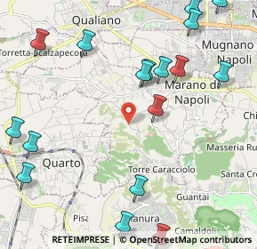 Mappa Via Panoramica, 80016 Marano di Napoli NA, Italia (2.95353)