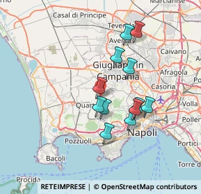 Mappa Via Panoramica, 80016 Marano di Napoli NA, Italia (6.25417)