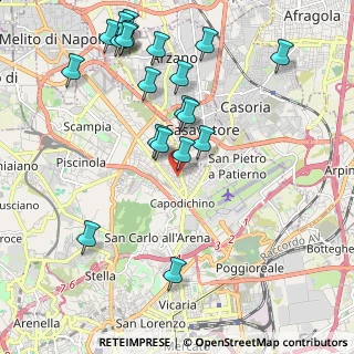 Mappa Viale Privato del Centauro, 80144 Napoli NA, Italia (2.5065)
