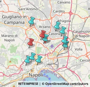 Mappa Viale Privato del Centauro, 80144 Napoli NA, Italia (3.26364)