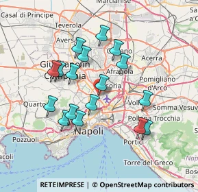 Mappa Viale Privato dello Zodiaco, 80144 Napoli NA, Italia (7.00235)