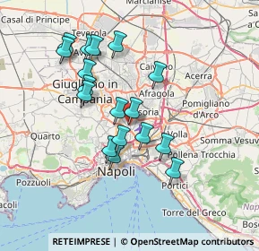 Mappa Viale Privato dello Zodiaco, 80144 Napoli NA, Italia (6.81412)