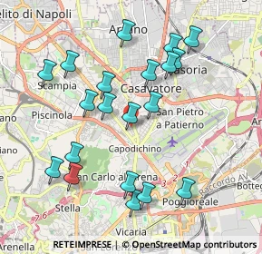 Mappa Viale Privato dello Zodiaco, 80144 Napoli NA, Italia (2.13)