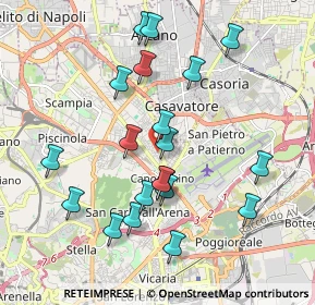 Mappa Viale Privato dello Zodiaco, 80144 Napoli NA, Italia (2.0665)