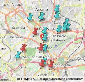 Mappa Viale Privato dello Zodiaco, 80144 Napoli NA, Italia (2.02)