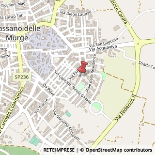 Mappa Via Giuseppe di Vittorio, 29, 70020 Cassano delle Murge, Bari (Puglia)