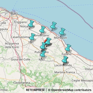 Mappa Via Giambattista Picella, 70013 Castellana Grotte BA, Italia (11.45846)