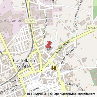 Mappa Via Giambattista Picella, 4, 70013 Castellana Grotte, Bari (Puglia)