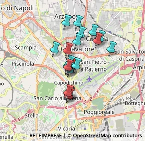 Mappa Via Alfano I, 80144 Napoli NA, Italia (1.382)