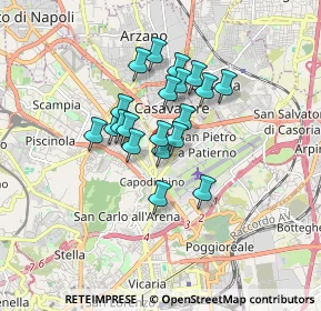 Mappa Via Alfano I, 80144 Napoli NA, Italia (1.3105)