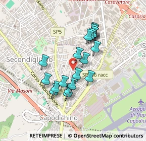 Mappa Via Alfano I, 80144 Napoli NA, Italia (0.396)