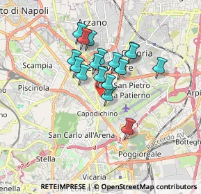 Mappa Rione Berlingieri, 80144 Napoli NA, Italia (1.39412)