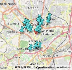 Mappa Rione Berlingieri, 80144 Napoli NA, Italia (1.37)