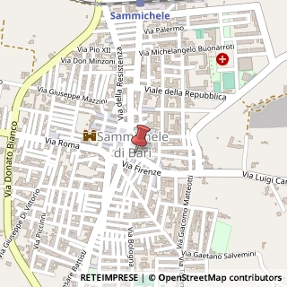 Mappa Piazza Vittorio Veneto, 11, 70010 Sammichele di Bari, Bari (Puglia)