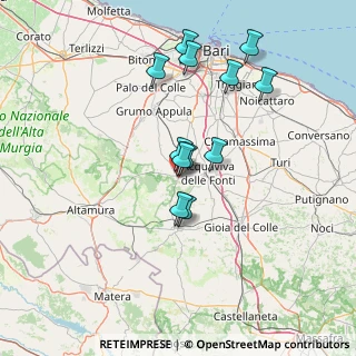 Mappa Via Thaon Di Revel, 70020 Cassano delle Murge BA, Italia (13.58917)