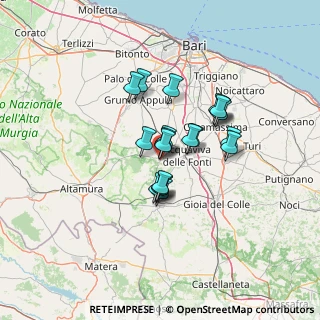 Mappa Via Vittorio Emanuele III, 70020 Cassano delle Murge BA, Italia (10.0415)