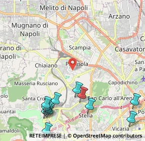 Mappa 80145 Napoli NA, Italia (3.07167)