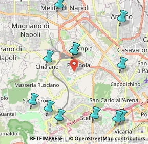 Mappa 80145 Napoli NA, Italia (2.745)