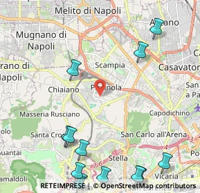 Mappa 80145 Napoli NA, Italia (3.32231)