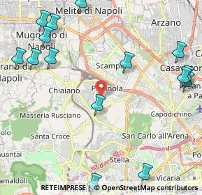 Mappa 80145 Napoli NA, Italia (3.12267)