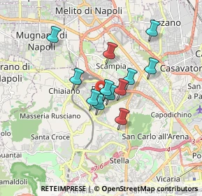 Mappa 80145 Napoli NA, Italia (1.33417)