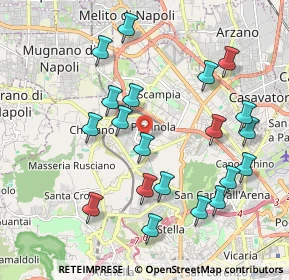 Mappa 80145 Napoli NA, Italia (2.245)