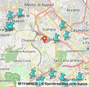 Mappa 80145 Napoli NA, Italia (3.66611)