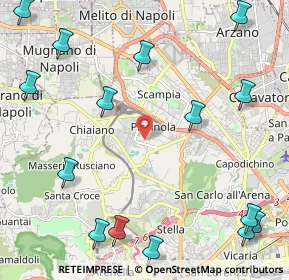 Mappa 80145 Napoli NA, Italia (3.274)