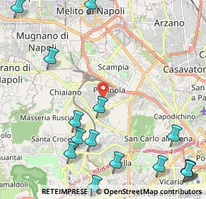 Mappa 80145 Napoli NA, Italia (3.30533)