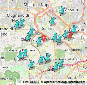 Mappa 80145 Napoli NA, Italia (2.2015)