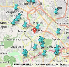 Mappa 80145 Napoli NA, Italia (2.693)