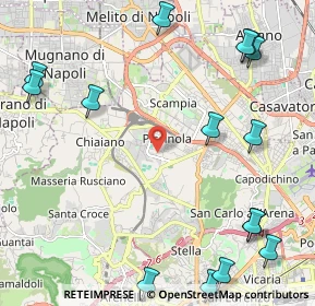 Mappa 80145 Napoli NA, Italia (3.272)