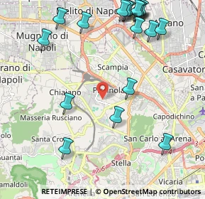Mappa 80145 Napoli NA, Italia (2.9315)