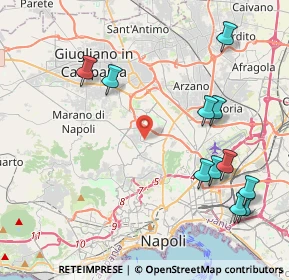 Mappa 80145 Napoli NA, Italia (5.21364)