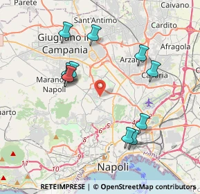 Mappa 80145 Napoli NA, Italia (4.05364)