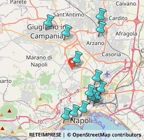 Mappa 80145 Napoli NA, Italia (4.535)