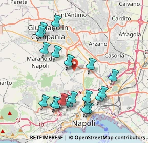Mappa 80145 Napoli NA, Italia (4.188)