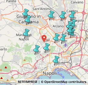 Mappa 80145 Napoli NA, Italia (4.44375)
